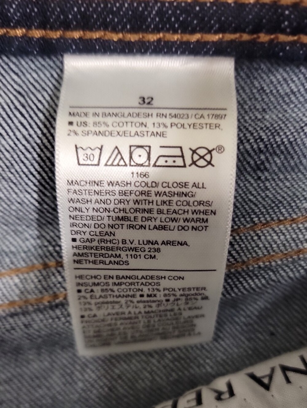 Banana Republic Dark Indigo Wide-Leg Jeans - Picture 8 of 10